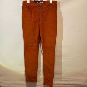 Corduroy Orange Pants